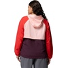image:imageColumbia Spire Valley WindbreakerMoonvistaPink SandPoppy Red