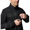 image:imageColumbia Sweater Weather II Printed 12 ZipBlack BuffaloCheck PrintShark Black