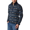 image:imageColumbia Sweater Weather II Printed 12 ZipCollegiate Navy Checkered Peaks Print