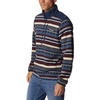 image:imageColumbia Sweater Weather II Printed 12 ZipDark Mountain Apres Stripe