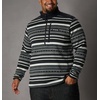 image:imageColumbia Sweater Weather II Printed 12 ZipShark Apres Stripe