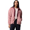 image:imageColumbia Womens Boundless Discovery Sherpa Full Zip IIEraser PinkRich Wine