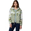 image:imageColumbia Womens Spire Valley Printed WindbreakerCitron Haze Fieldaze PrintSafari