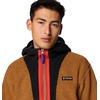 image:imageColumbia mens Backbowl II Remastered Full Zip HoodieCamel BrownBlack