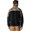 image:imageColumbia mens Phg Fleece Overlay II 14 ZipBlackRealtree Edge