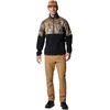 image:imageColumbia mens Phg Fleece Overlay II 14 ZipBlackRealtree Edge