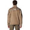 image:imageColumbia mens Phg Fleece Overlay II 14 ZipFlaxRealtree Edge