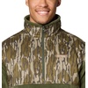 image:imageColumbia mens Phg Fleece Overlay II 14 ZipSurplus GreenMossy Oak Bottomland