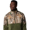 image:imageColumbia mens Phg Fleece Overlay II 14 ZipSurplus GreenRealtree Edge