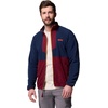 image:imageColumbia mens Sequoia Grove Full Zip FleeceRich WineCollegiate Navy