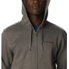 image:imageColumbia mens Trek Full Zip Hoodie2024 Charcoal HeatherCsc Sleeve Logo