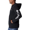 image:imageColumbia mens Trek Full Zip HoodieBlackCsc Sleeve Logo