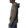 image:imageColumbia mens Trek Full Zip HoodieCharcoal HeatherCsc Sleeve Logo