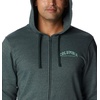 image:imageColumbia mens Trek Full Zip HoodieSpruce HeatherArched Brand Logo