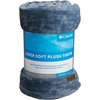 image:imageColumbia 50 x 60 Super Plush Lightweight Throw Blanket  Outdoor Essentials for Camping Picnics and Adventures Soft and Cozy Home Essentials for Bed and Living Room  SparrowNocturnal Blue