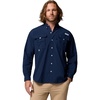 image:imageColumbia Mens PFG Bahama II Long Sleeve Fishing ShirtCollegiate Navy