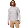 image:imageColumbia Mens PFG Uncharted Graphic Tee Long SleeveCool Grey HeatherRedfish Swamplands