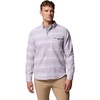image:imageColumbia Mens PFG Uncharted Over ShirtLavender Pearl Twilights Stripe