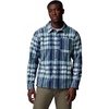 image:imageColumbia Mens Steens Mountain Printed Shirt Jacket IiCrushed Blue Herringplaid