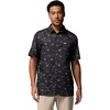 image:imageColumbia Mens Super Slack Tide Camp Shirt Short SleeveBlack Fish Hunt