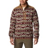 Mountain Red Checkered Peaks Print