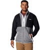 image:imageColumbia mens Backbowl II Full Zip FleeceBlackCity Grey