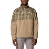 image:imageColumbia mens Phg Fleece Overlay II 14 ZipFlaxMossy Oak Bottomland