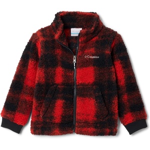 image:imageColumbia Baby Boys Rugged Ridge II Printed Sherpa Full ZipSail Red Omblur Tonal