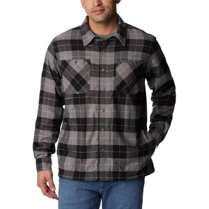image:imageColumbia Cornell Woods Fleece Lined Shirt JacketCity GreyBlue Stone Woodsman Tartan