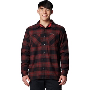image:imageColumbia Cornell Woods Fleece Lined Shirt JacketSpice Buffalo Tartan