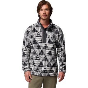 image:imageColumbia Helvetia II Printed Half Snap FleeceBlack Geomix Tonal