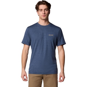 image:imageColumbia Kwick Hike Back Graphic Short Sleeve TeeCollegiate Navy HeatherPlanet Watch