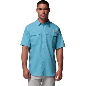 image:imageColumbia Mens Blood and Guts V Short Sleeve ShirtVintage Blue