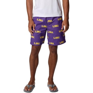 image:imageColumbia Mens Collegiate Backcast III Printed ShortLsu  Vivid Purple