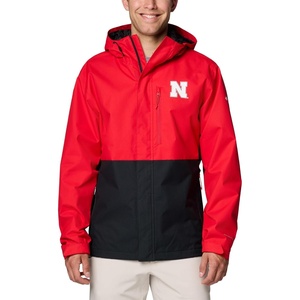 image:imageColumbia Mens Collegiate Field Bound JacketNeb  Bright RedBlack