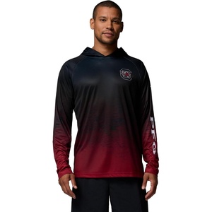 image:imageColumbia Mens Collegiate Super Terminal Tackle HoodieSc  BlackBeet