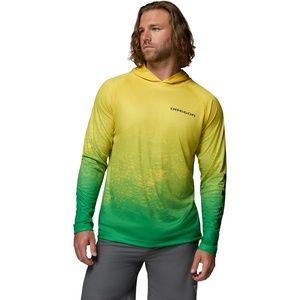 image:imageColumbia Mens Collegiate Super Terminal Tackle HoodieUo  Yellow GloFuse Green