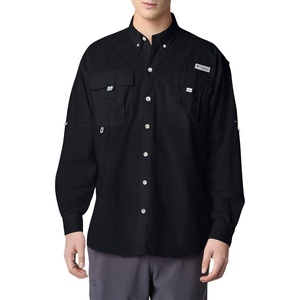image:imageColumbia Mens PFG Bahama II Long Sleeve Fishing ShirtBlackRealtree Edge