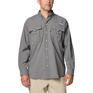 image:imageColumbia Mens PFG Bahama II Long Sleeve Fishing ShirtCity Grey