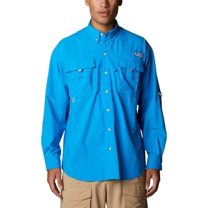 image:imageColumbia Mens PFG Bahama II Long Sleeve Fishing ShirtCompass Blue