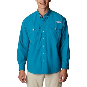 image:imageColumbia Mens PFG Bahama II Long Sleeve Fishing ShirtDeep Marine