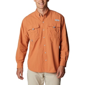 image:imageColumbia Mens PFG Bahama II Long Sleeve Fishing ShirtIsland Orange
