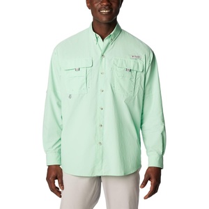 image:imageColumbia Mens PFG Bahama II Long Sleeve Fishing ShirtMint Cay