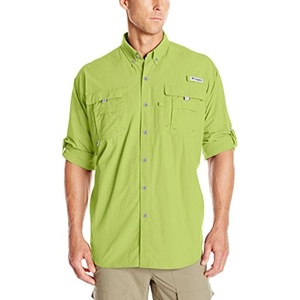 image:imageColumbia Mens PFG Bahama II Long Sleeve Fishing ShirtNapa Green