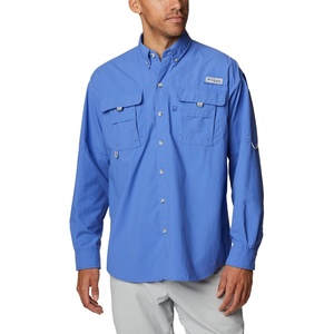 image:imageColumbia Mens PFG Bahama II Long Sleeve Fishing ShirtViolet Sea