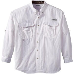 image:imageColumbia Mens PFG Bahama II Long Sleeve Fishing ShirtWhiteRealtree Ap