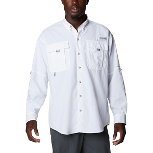 image:imageColumbia Mens PFG Bahama II Long Sleeve Fishing ShirtWhiteRealtree Edge