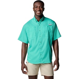 image:imageColumbia Mens PFG Tamiami II Short Sleeve Fishing ShirtGlaze Green