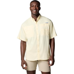 image:imageColumbia Mens PFG Tamiami II Short Sleeve Fishing ShirtLemon Wash