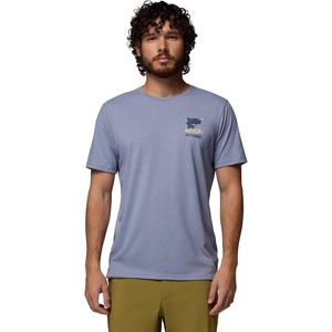 image:imageColumbia Mens PFG Uncharted Graphic Short SleeveNew Moon